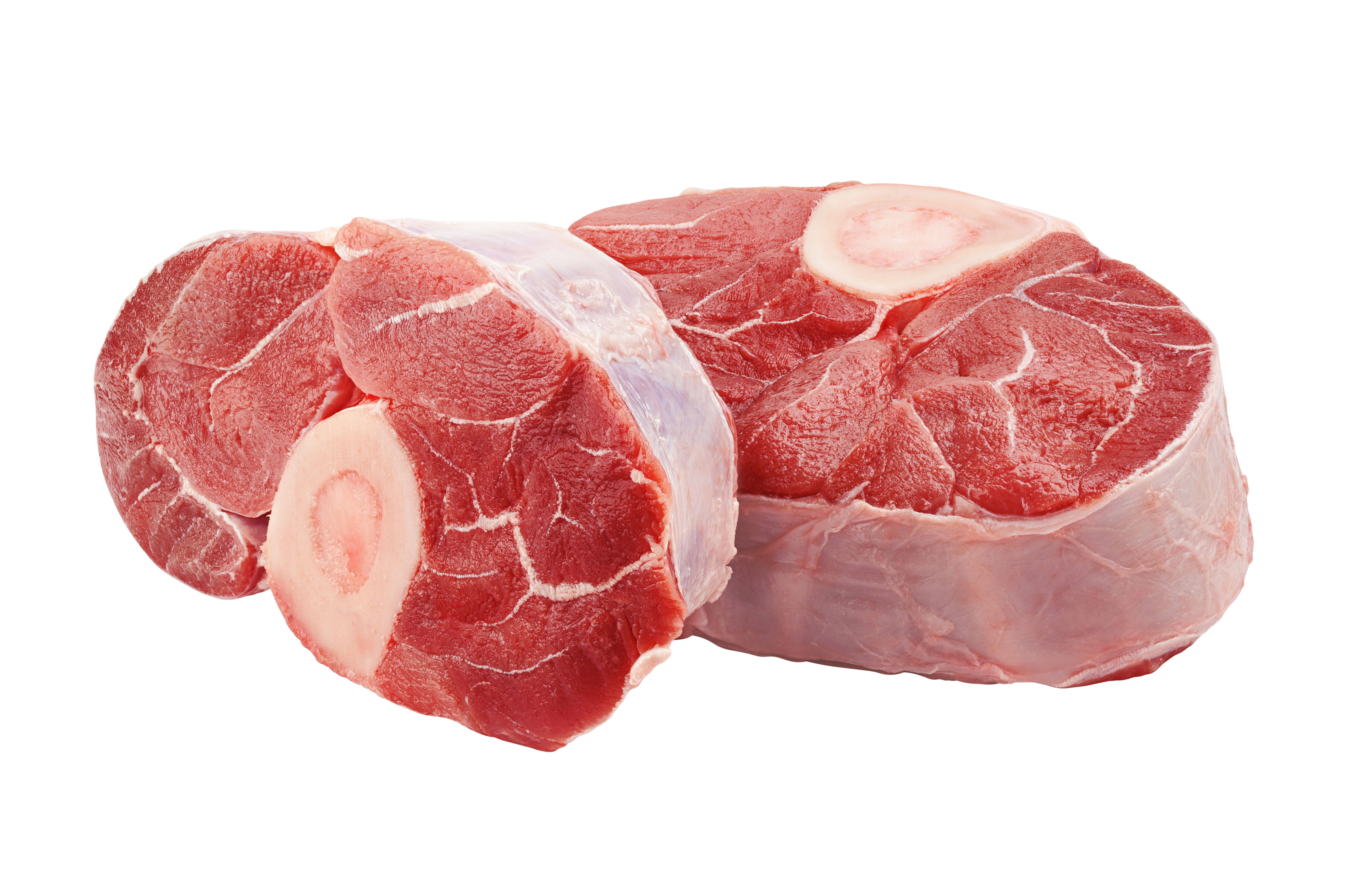 Runder schenkel met been per kg